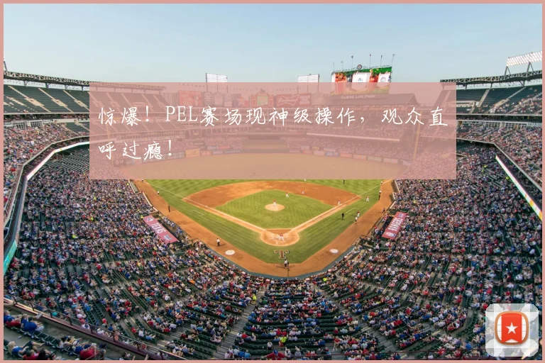 惊爆！PEL赛场现神级操作，观众直呼过瘾！